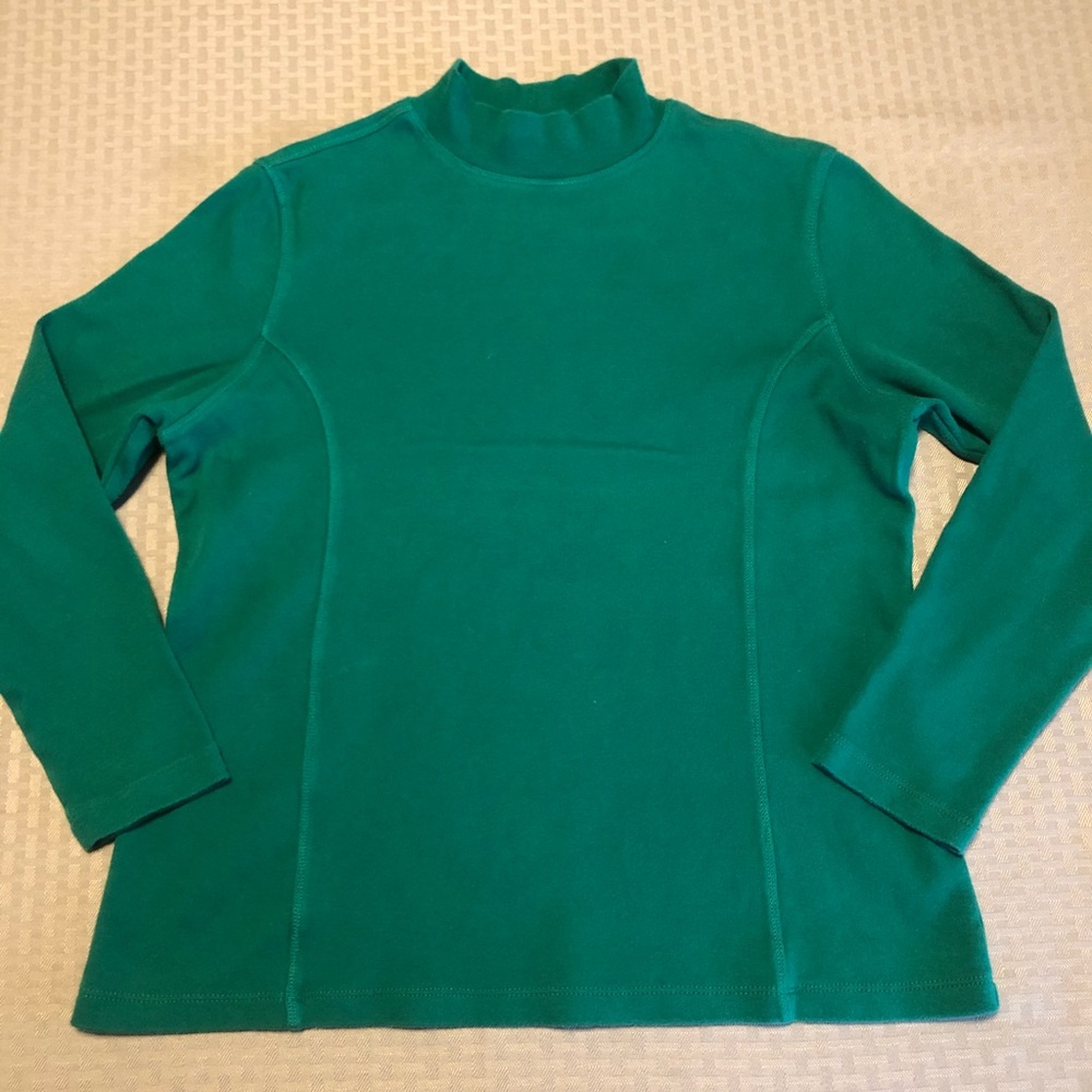 Westbound Petites Long Sleeve Mock Neck